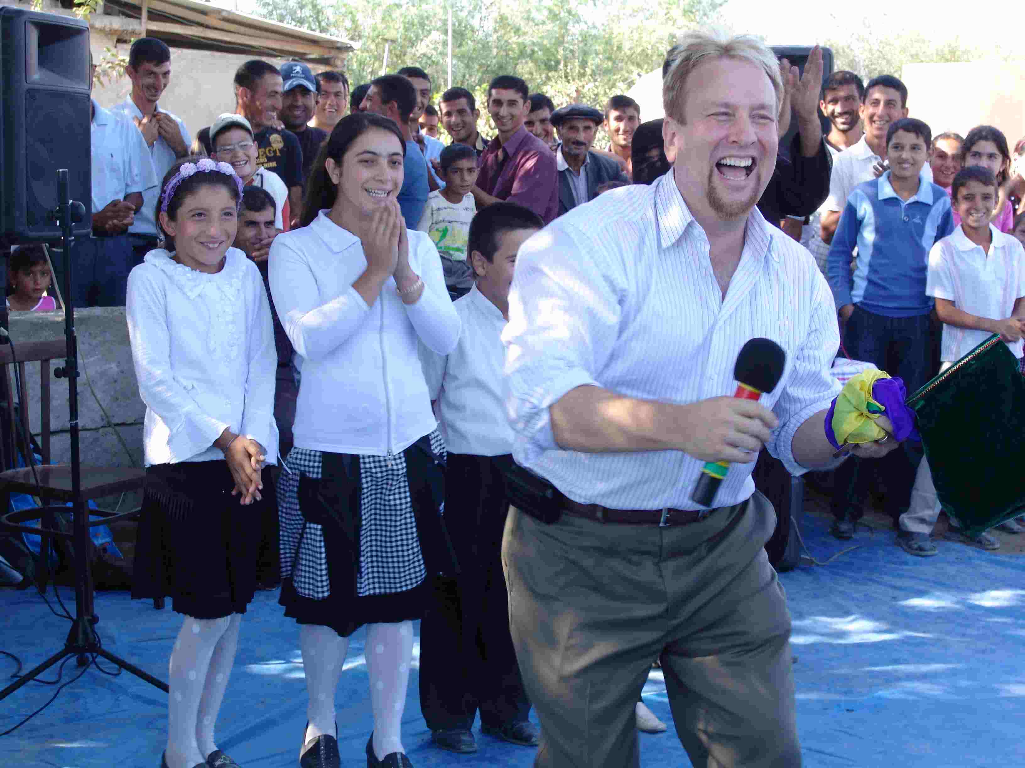 Pastor Rennie Kaufmann in Azerbaijan 2007